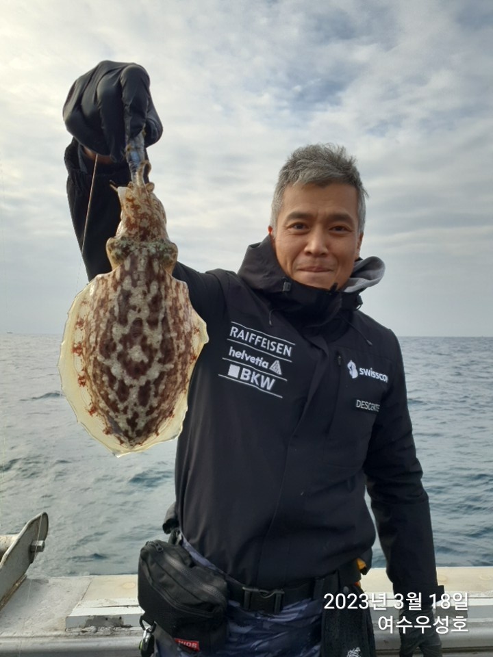 3월18일9토) 여수 심해 갑오징어 출조 조황